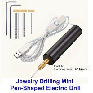 Jewelry Drilling Mini Pen-Shaped Electric Drill